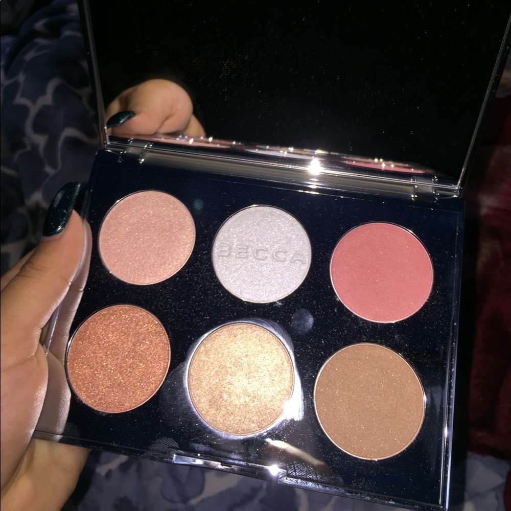 Becca face glow pallete